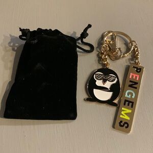 PenGems VIP Black keychain with velvet pouch
